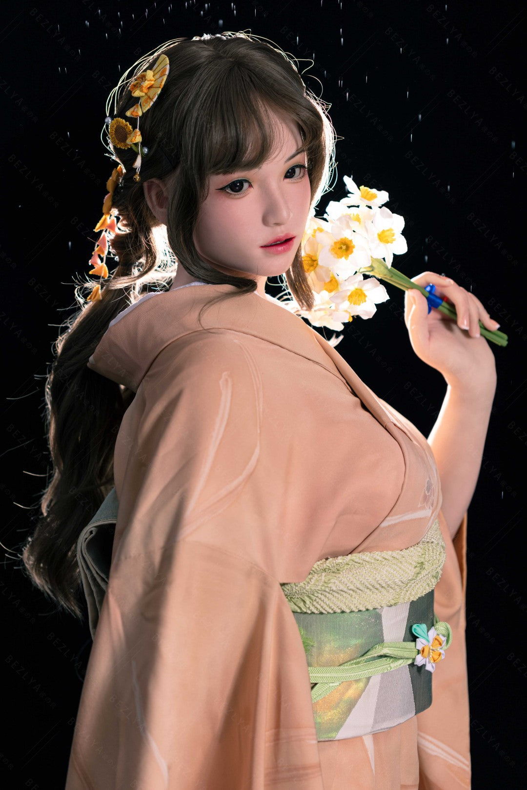 Helianthus sexdukke (Bezlya Doll 162 cm C-cup 2,2U silikone)