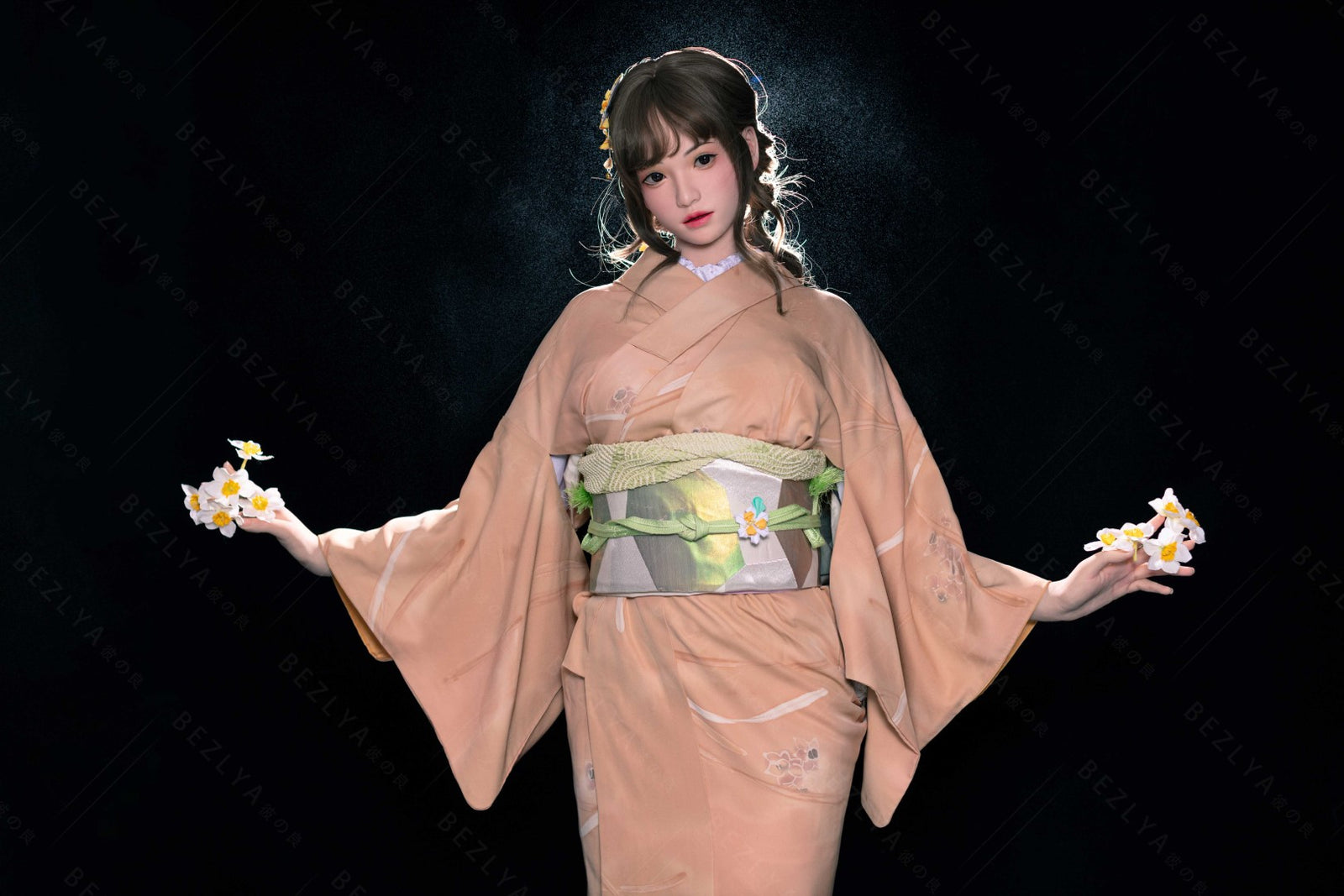 Helianthus sexdukke (Bezlya Doll 162 cm C-cup 2,2U silikone)