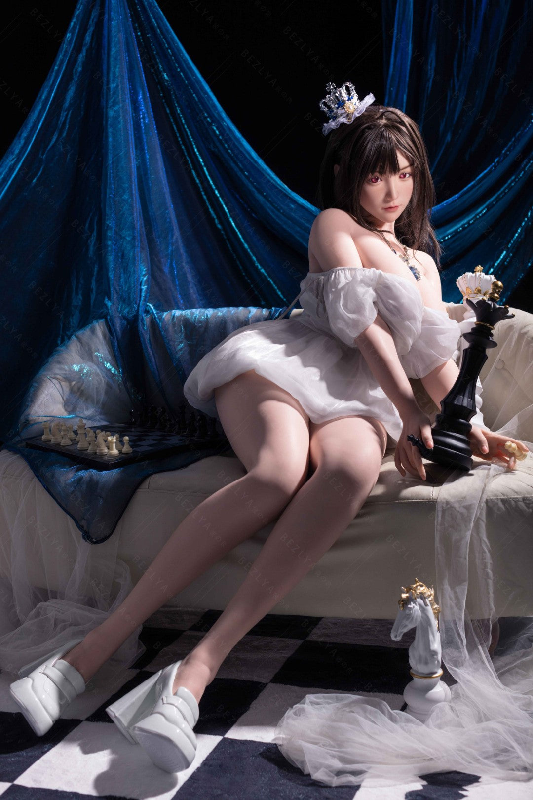 Gardenia sexdukke (Bezlya Doll 160 cm G-cup 2.2CF silikone)