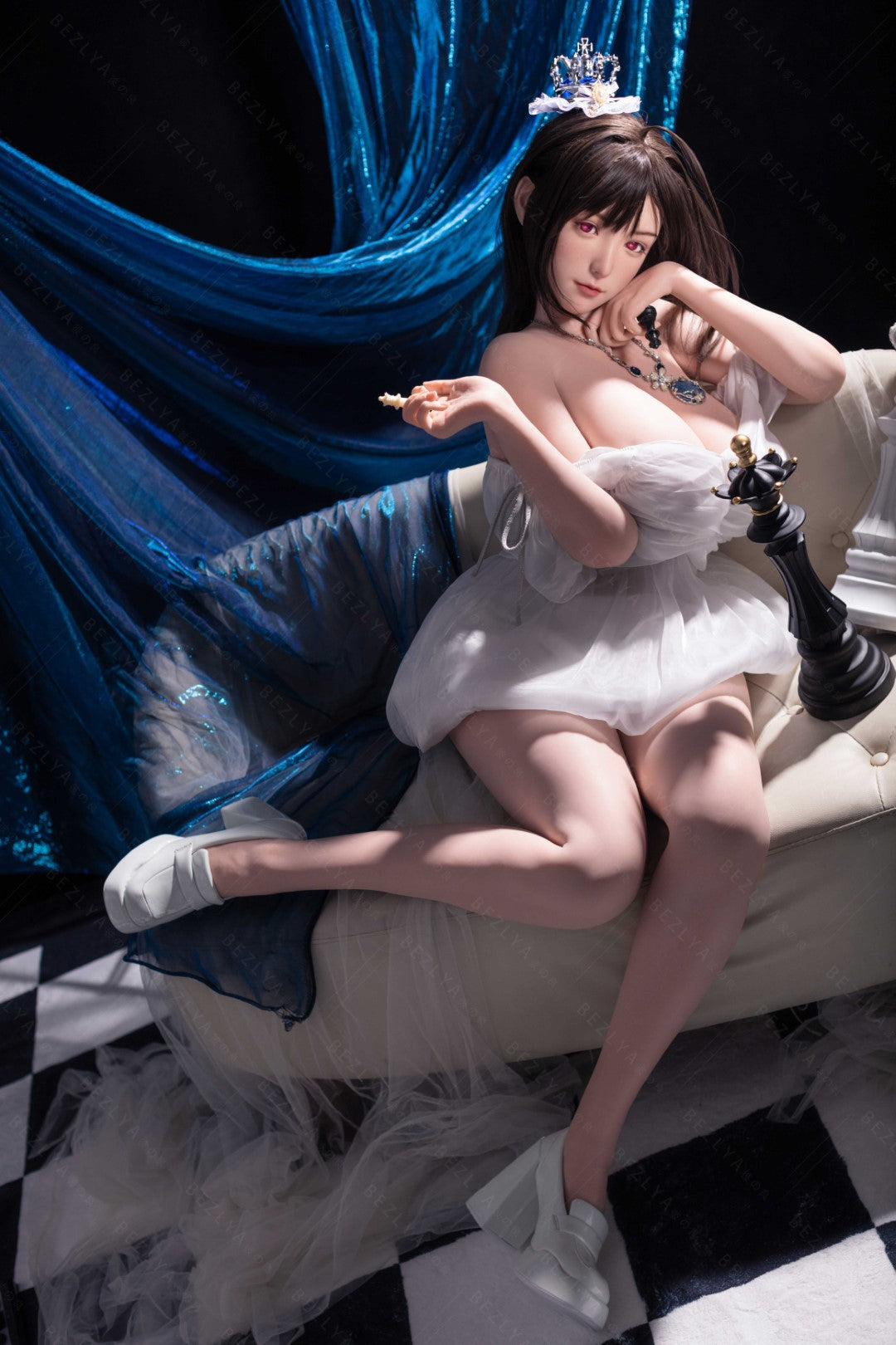 Gardenia sexdukke (Bezlya Doll 160 cm G-cup 2.2CF silikone)