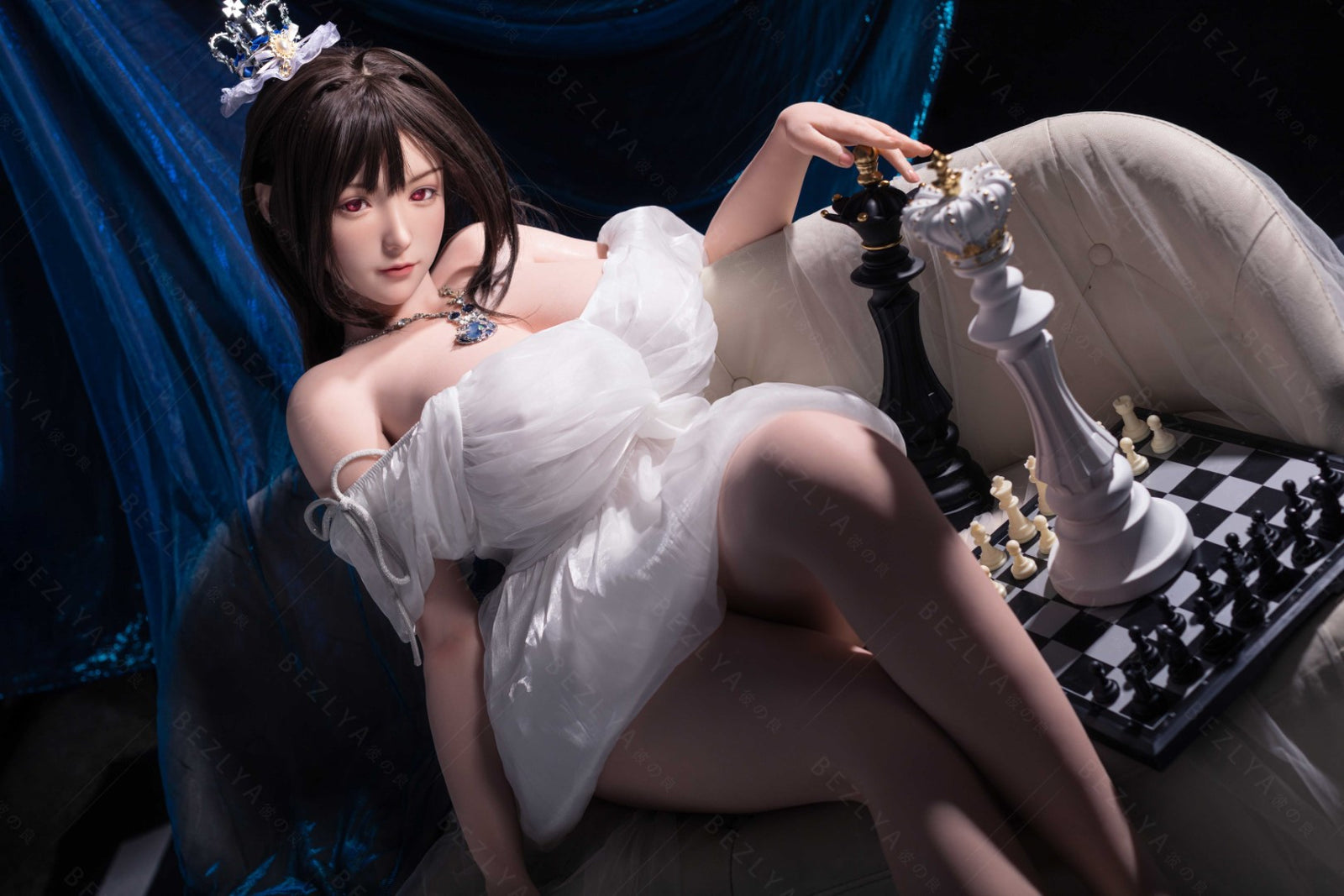 Gardenia sexdukke (Bezlya Doll 160 cm G-cup 2.2CF silikone)