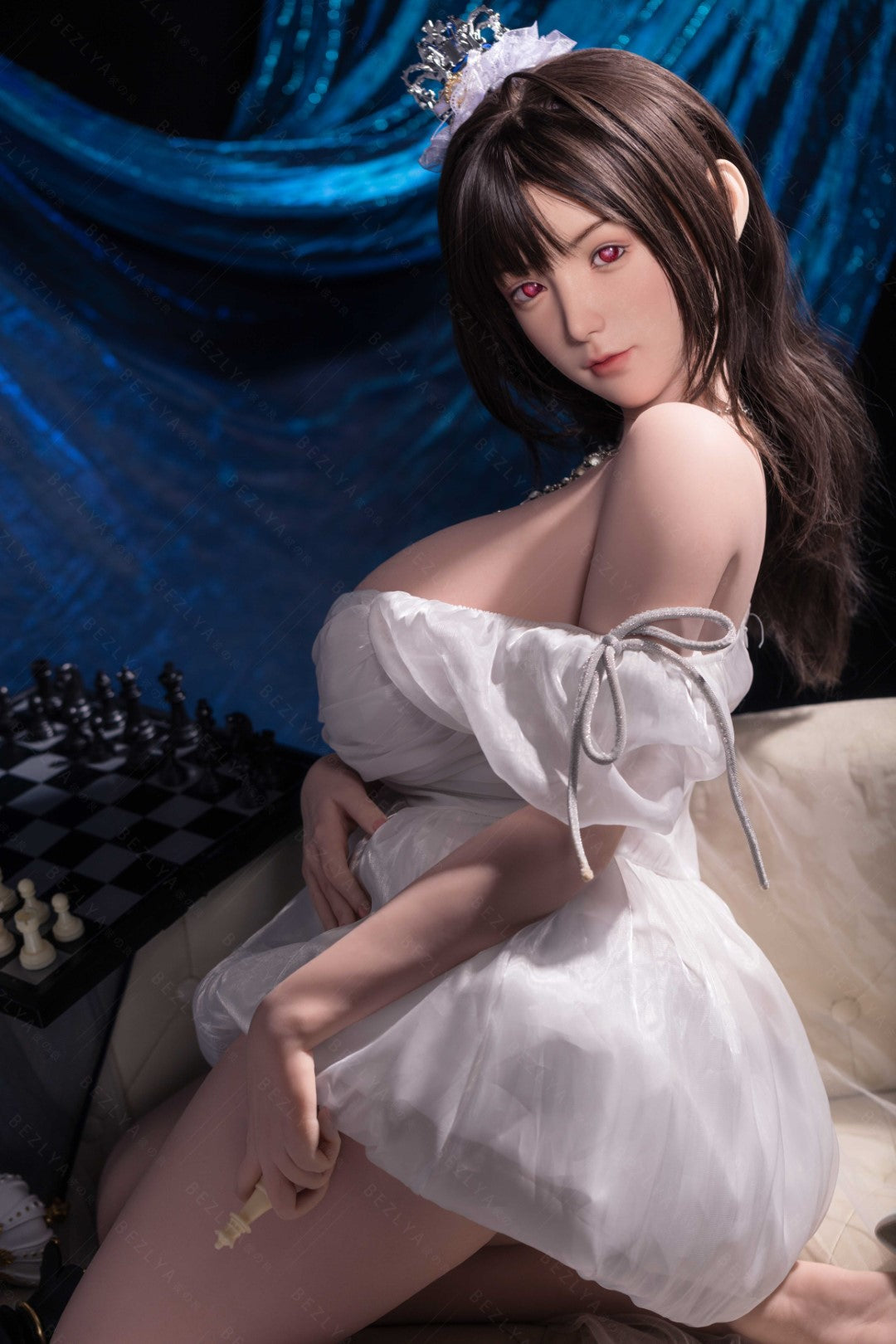 Gardenia sexdukke (Bezlya Doll 160 cm G-cup 2.2CF silikone)