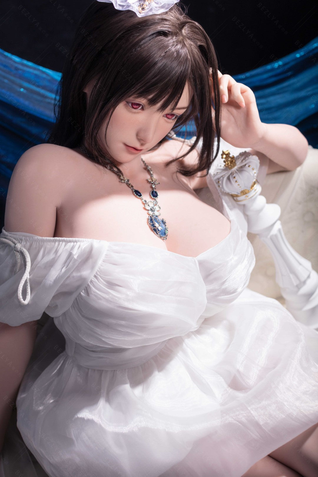 Gardenia sexdukke (Bezlya Doll 160 cm G-cup 2.2CF silikone)