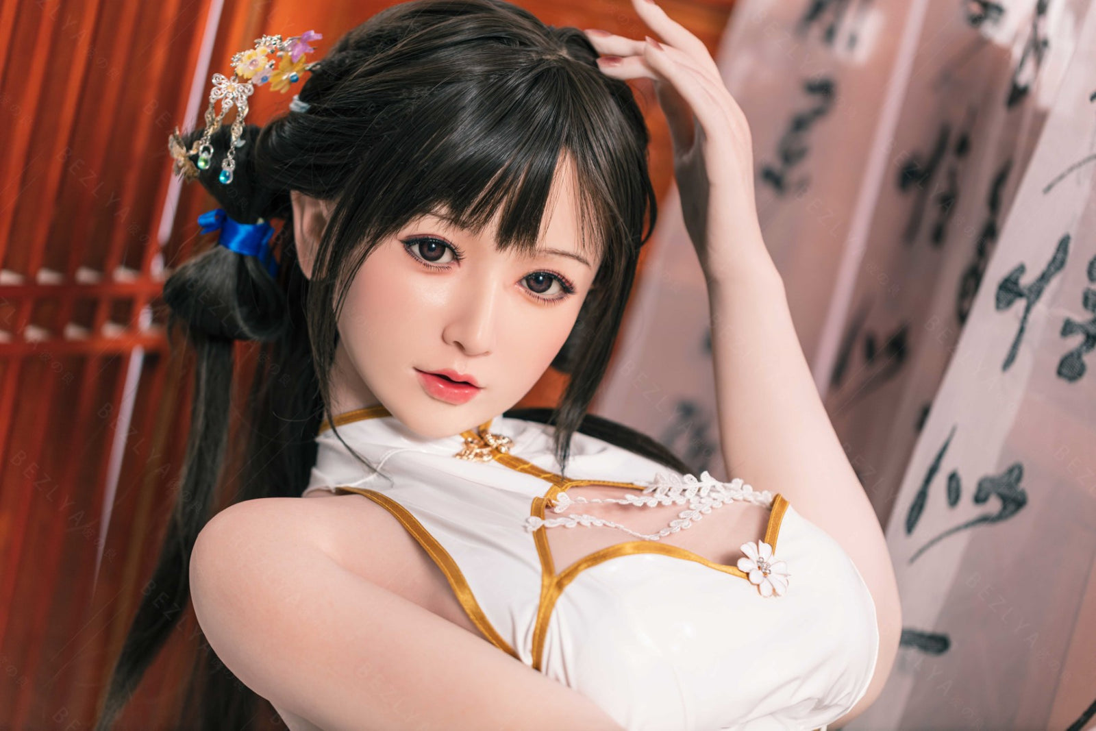 Platycodon sexdukke (Bezlya Doll 155 cm E-cup 2.2CF silikone)