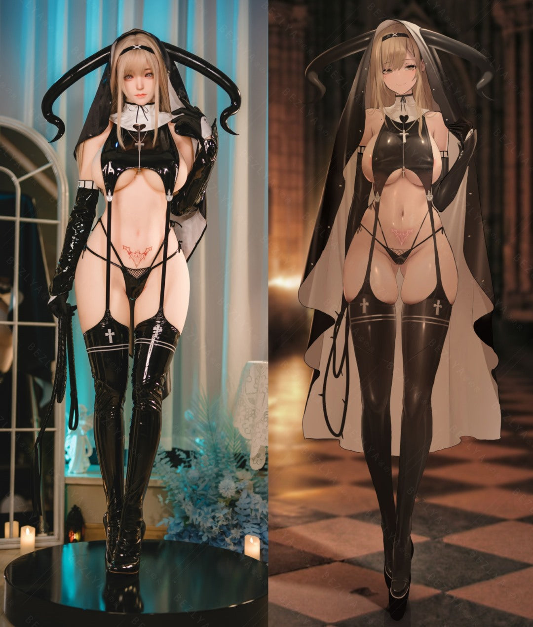 Campanula sexdukke (Bezlya Doll 155 cm F-cup 2.0 TPE+silikone)