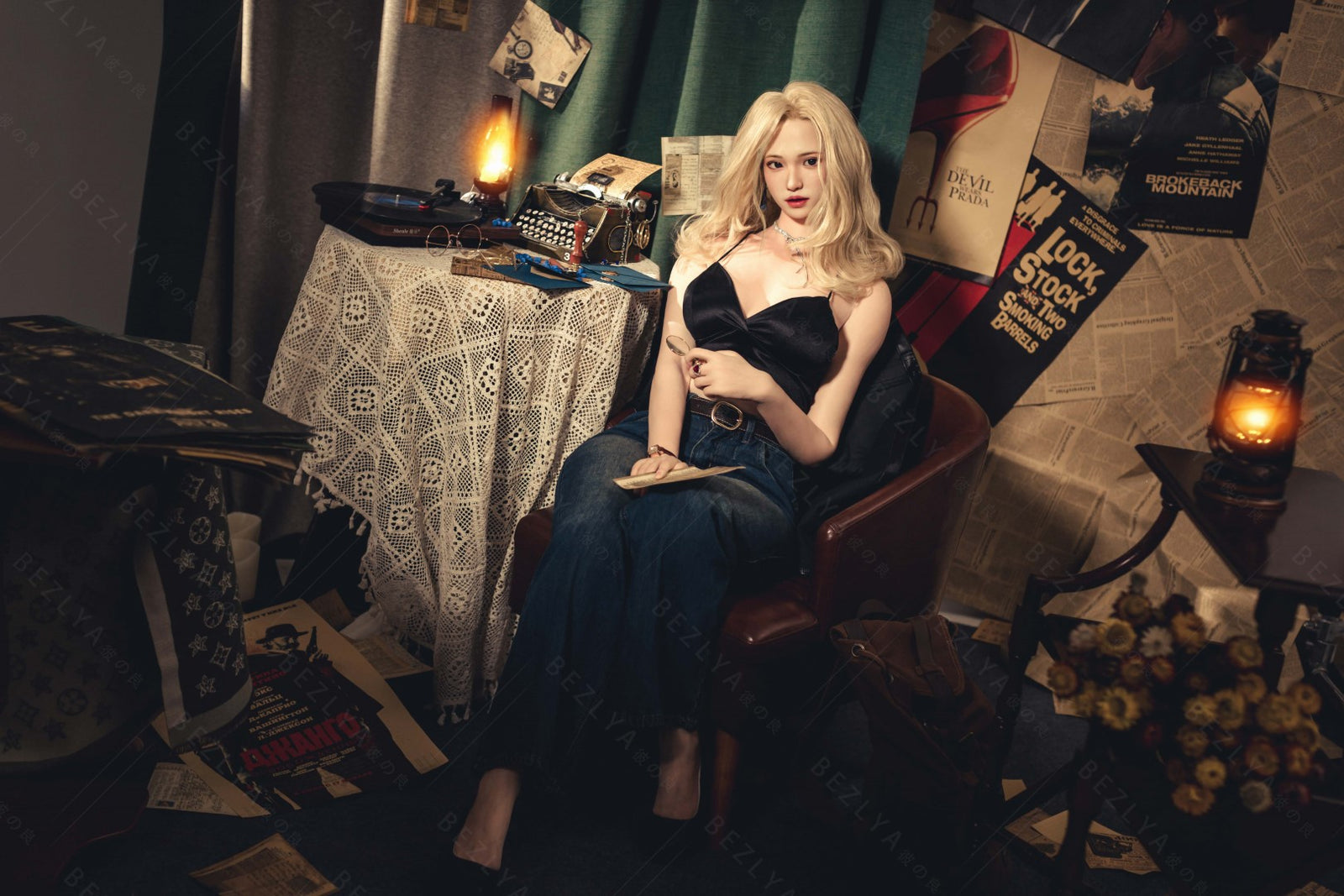 Helianthus sexdukke (Bezlya Doll 162 cm C-cup 2,2U silikone)