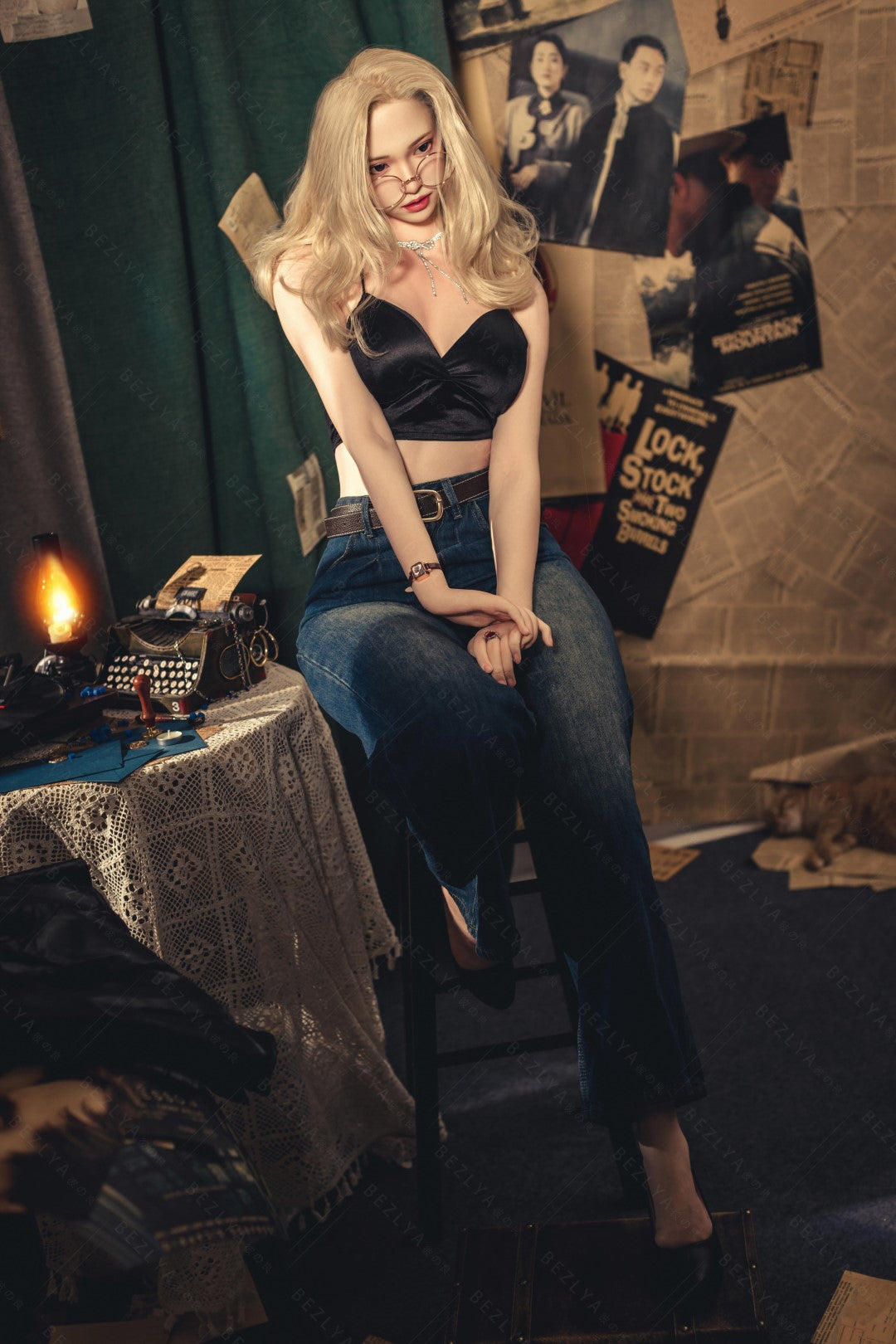 Helianthus sexdukke (Bezlya Doll 162 cm C-cup 2,2U silikone)