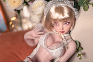 Abrikos sexdukke (Bezlya Doll 62 cm e-cup 2.2 silikone)