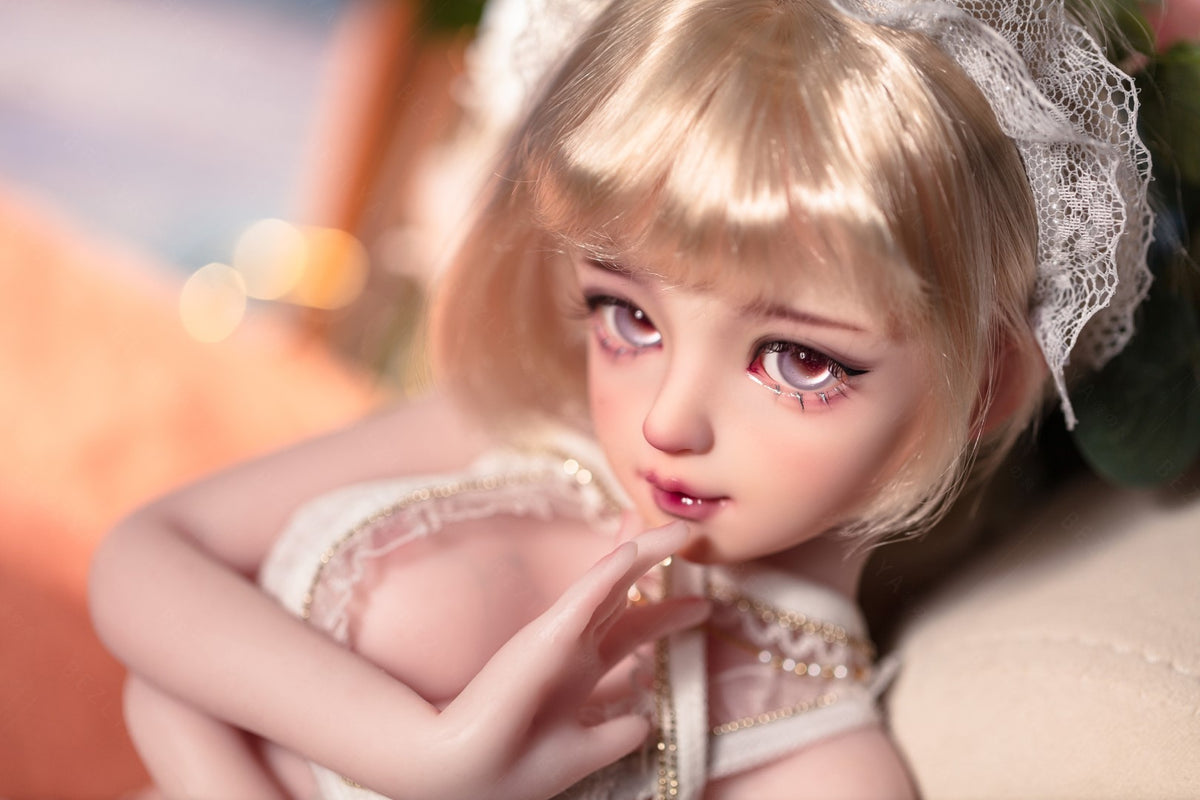 Abrikos sexdukke (Bezlya Doll 62 cm E-cup 2.2 silikone)