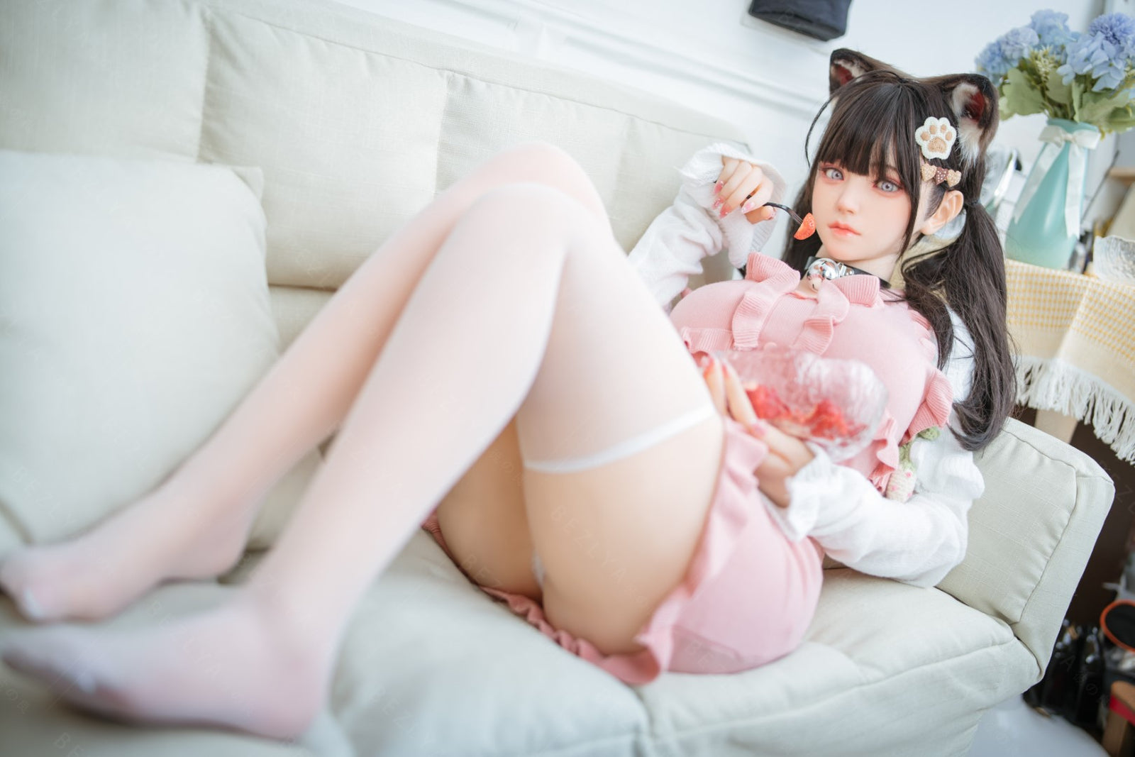 Campanula sexdukke (Bezlya Doll 155 cm F-cup 2.0 TPE+silikone)