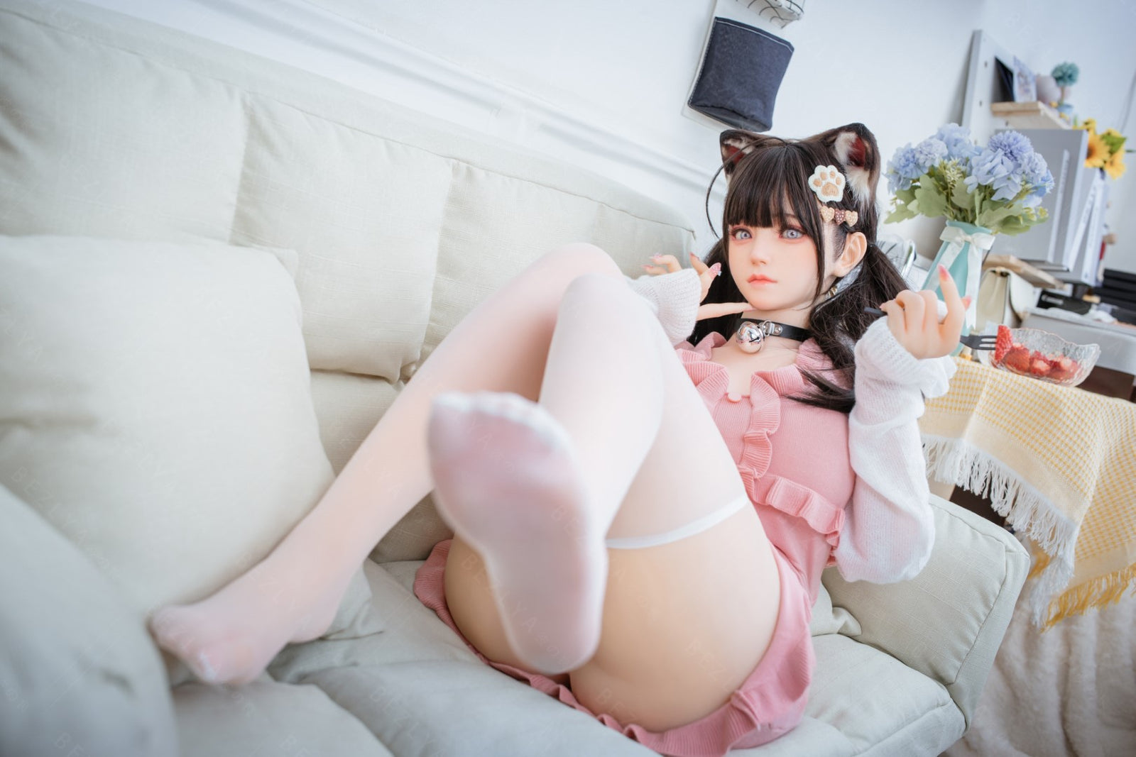 Campanula sexdukke (Bezlya Doll 155 cm F-cup 2.0 TPE+silikone)