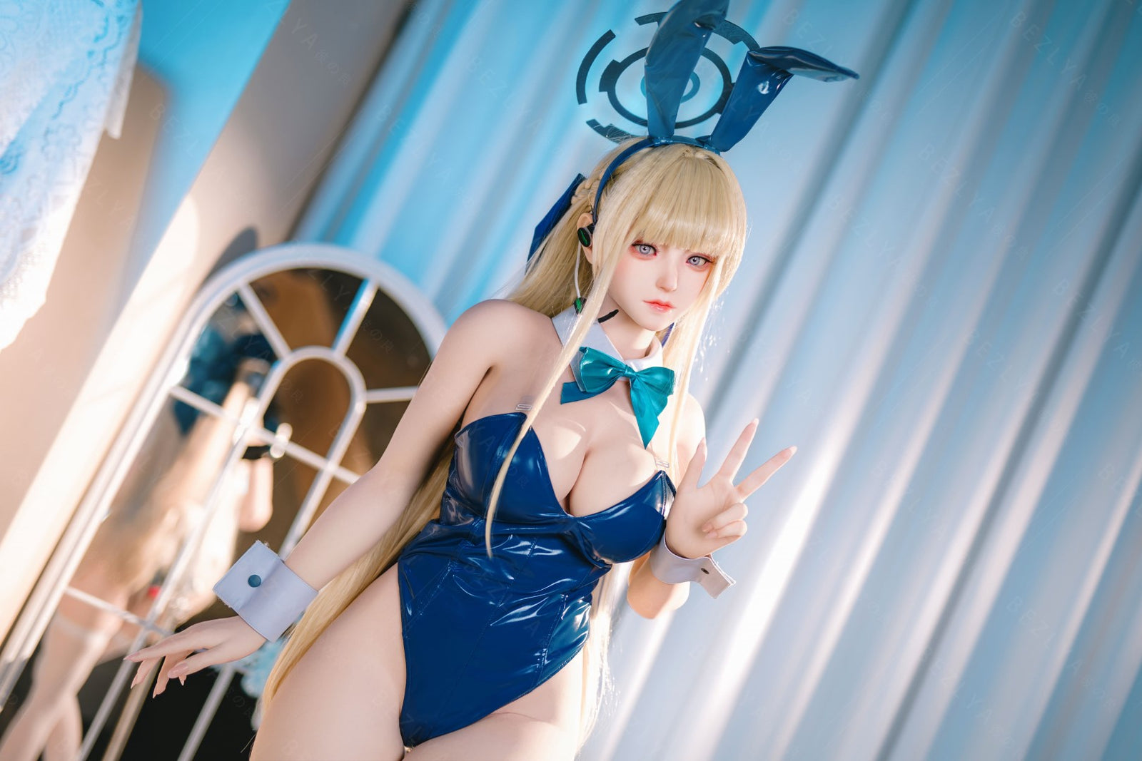 Selvfølgelig sexdukke (Bezlya Doll 155 cm E-cup 2.2CF silikone)