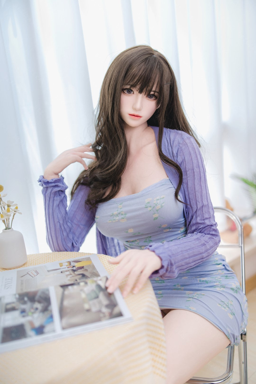 Helianthus sexdukke (Bezlya Doll 162 cm C-cup 2,2U silikone)