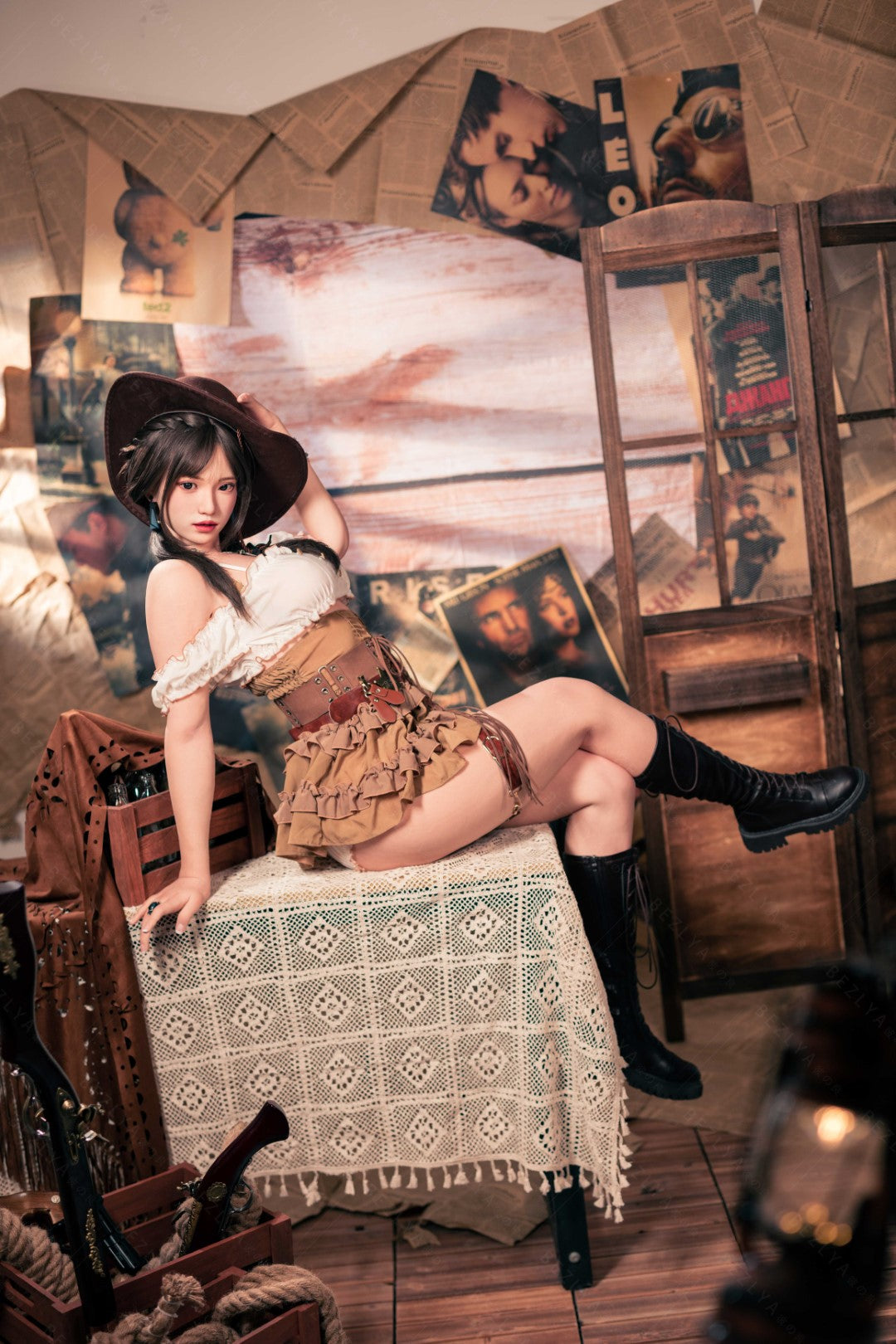 Helianthus sexdukke (Bezlya Doll 162 cm C-cup 2,2U silikone)