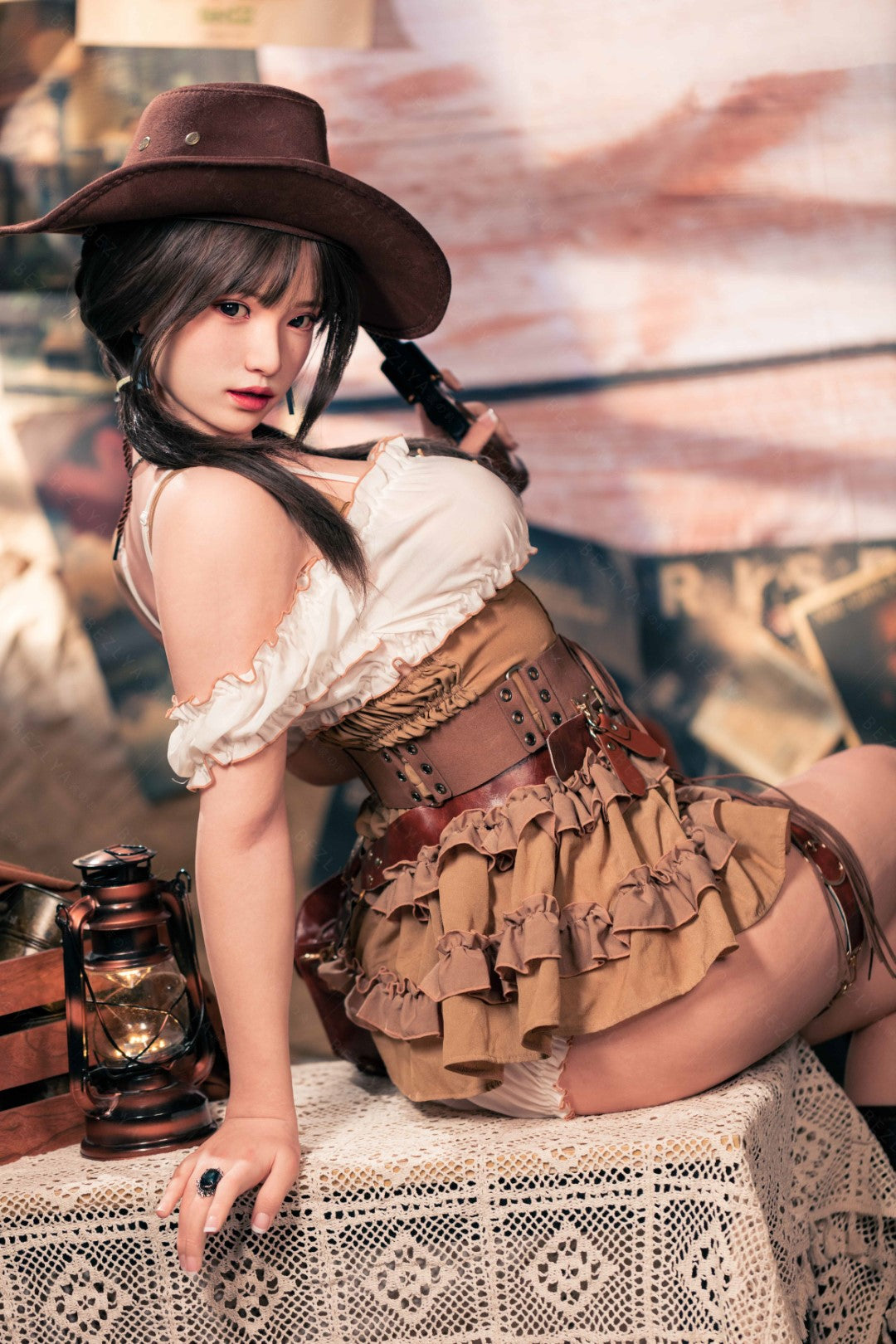 Helianthus sexdukke (Bezlya Doll 162 cm C-cup 2,2U silikone)