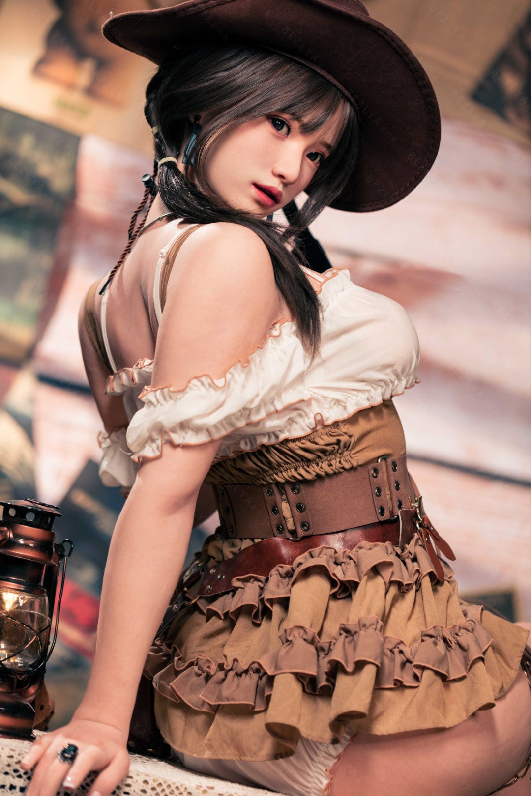 Helianthus sexdukke (Bezlya Doll 162 cm C-cup 2,2U silikone)