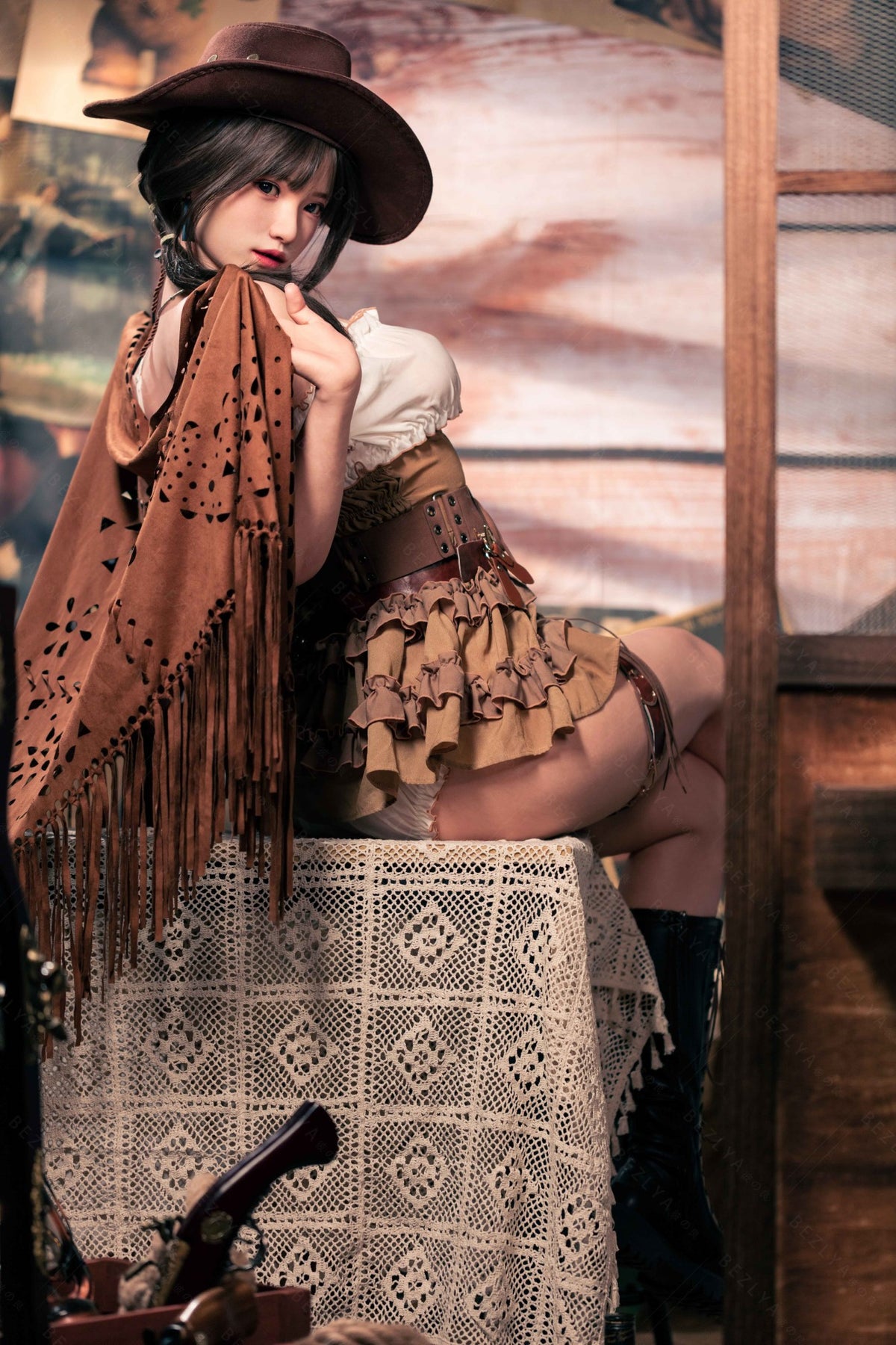 Helianthus sexdukke (Bezlya Doll 162 cm C-cup 2,2U silikone)