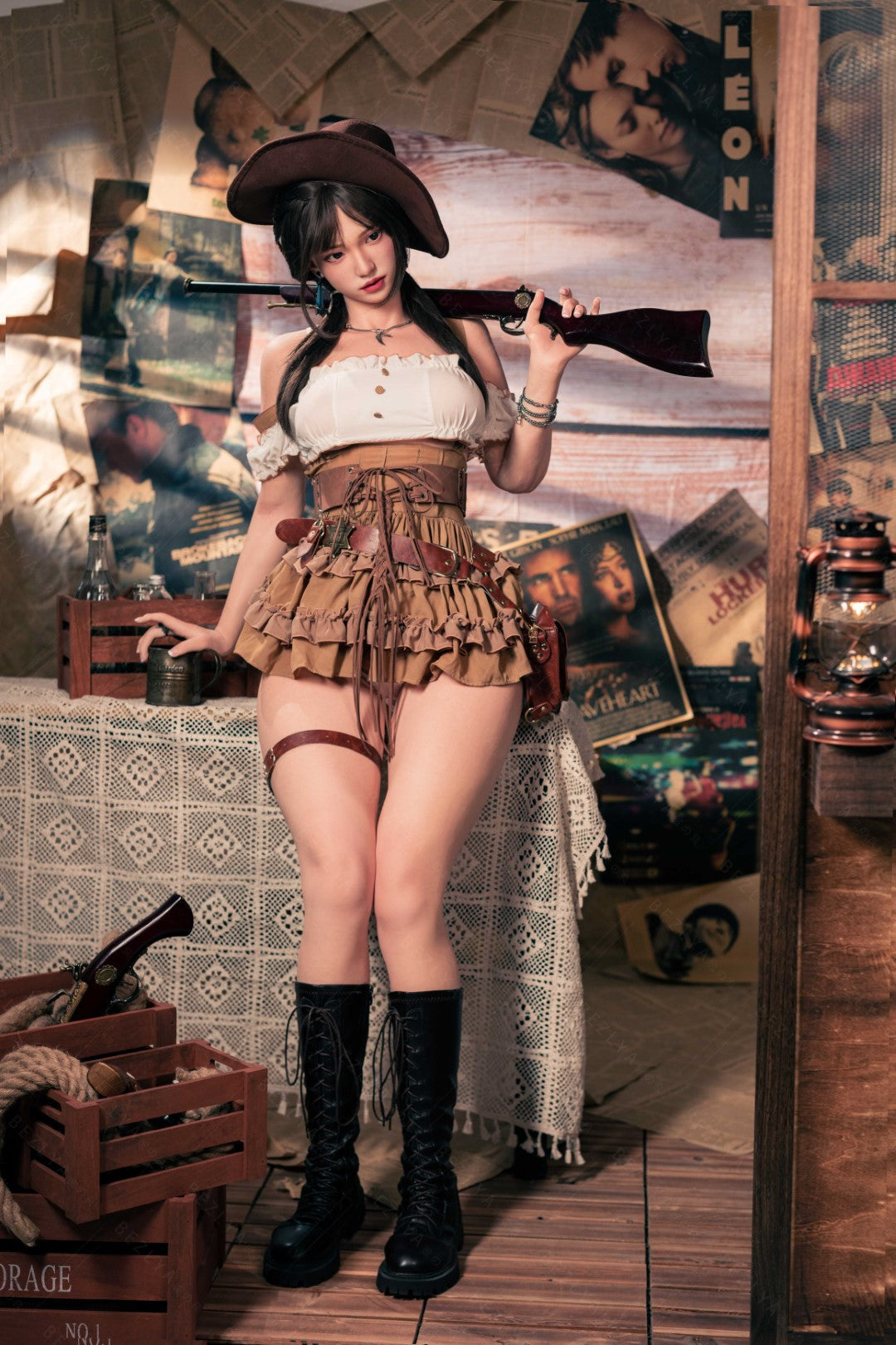 Helianthus sexdukke (Bezlya Doll 162 cm C-cup 2,2U silikone)