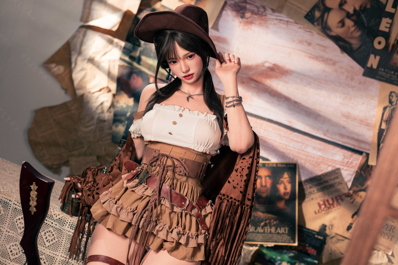 Helianthus sexdukke (Bezlya Doll 162 cm C-cup 2,2U silikone)