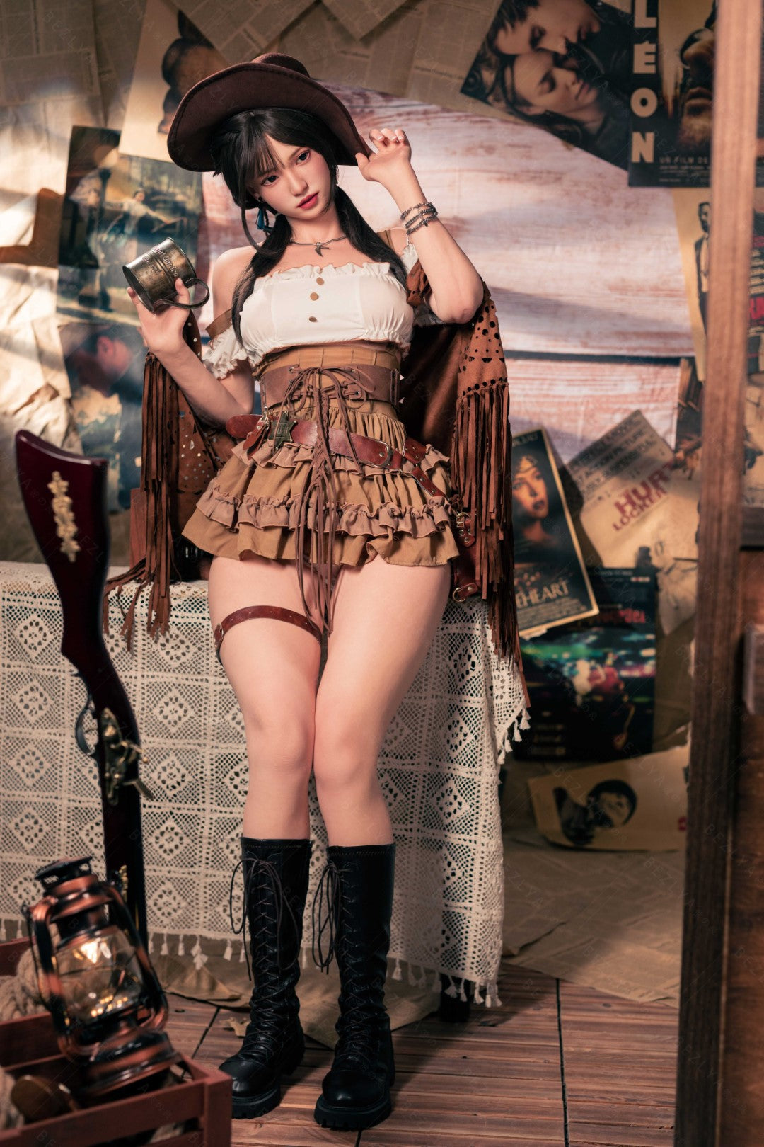 Helianthus sexdukke (Bezlya Doll 162 cm C-cup 2,2U silikone)