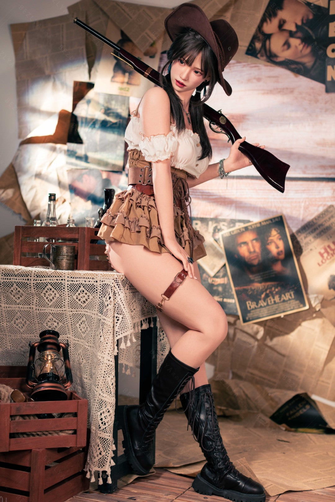 Helianthus sexdukke (Bezlya Doll 162 cm C-cup 2,2U silikone)