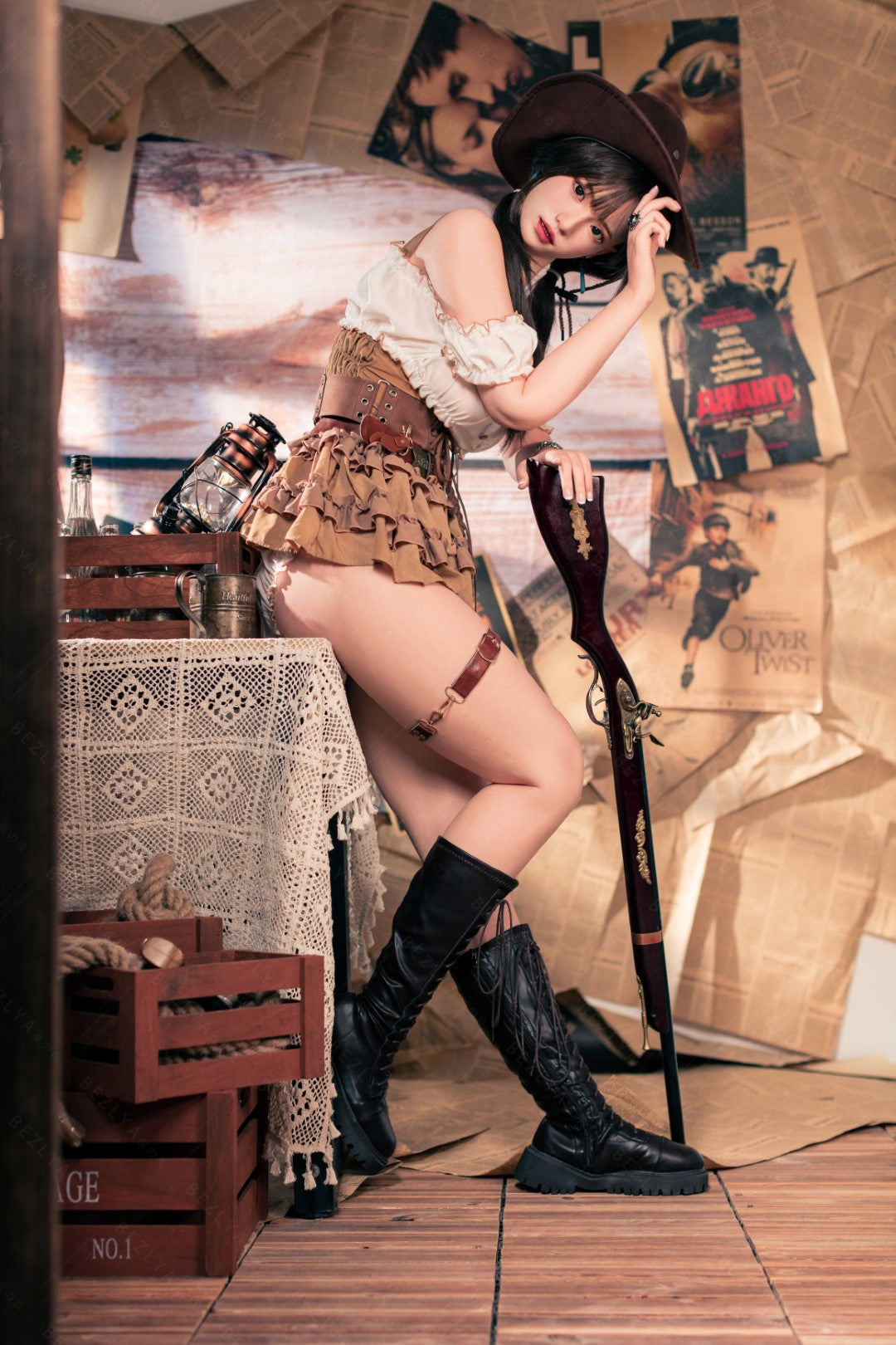 Helianthus sexdukke (Bezlya Doll 162 cm C-cup 2,2U silikone)