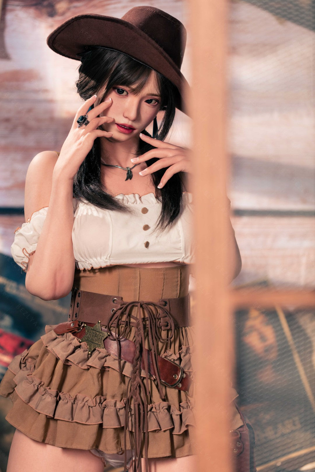 Helianthus sexdukke (Bezlya Doll 162 cm C-cup 2,2U silikone)