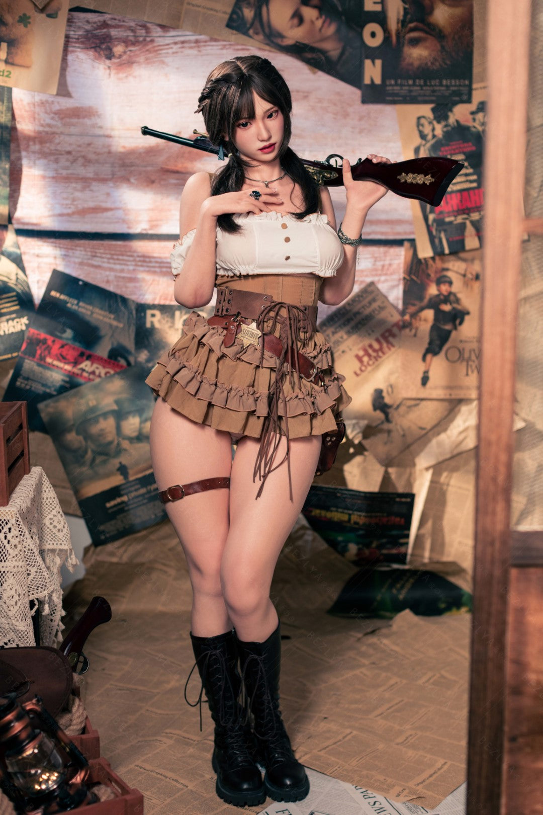 Helianthus sexdukke (Bezlya Doll 162 cm C-cup 2,2U silikone)