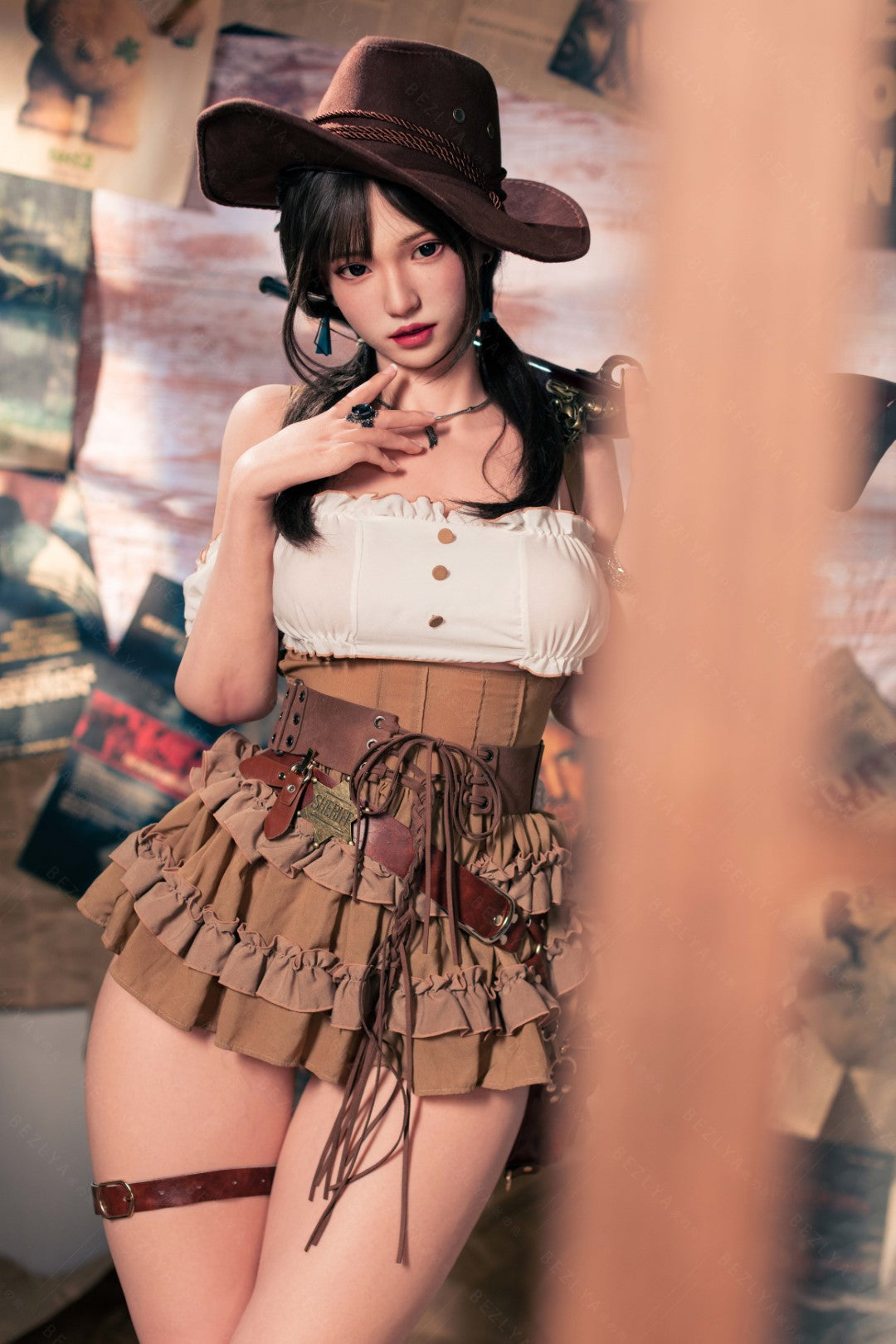 Helianthus sexdukke (Bezlya Doll 162 cm C-cup 2,2U silikone)