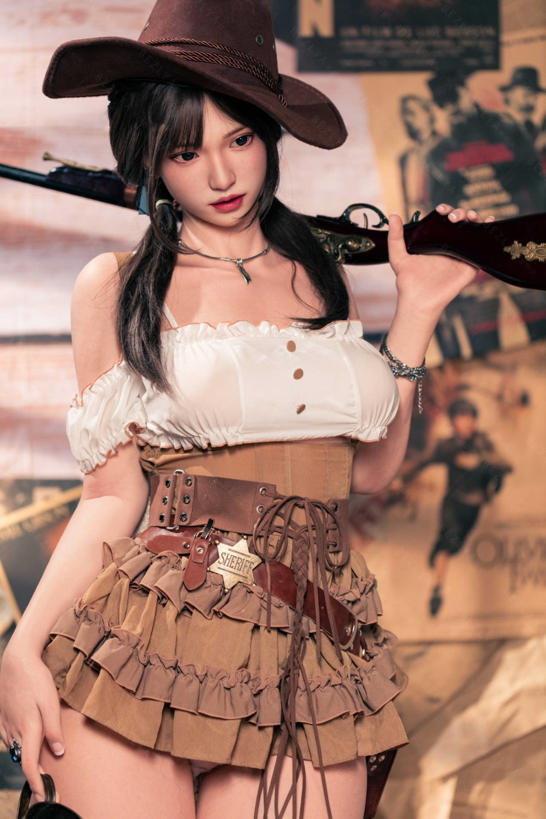 Helianthus sexdukke (Bezlya Doll 162 cm C-cup 2,2U silikone)