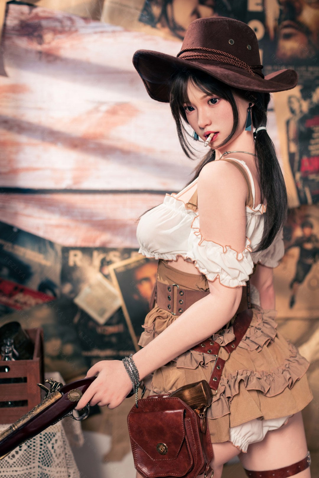 Helianthus sexdukke (Bezlya Doll 162 cm C-cup 2,2U silikone)