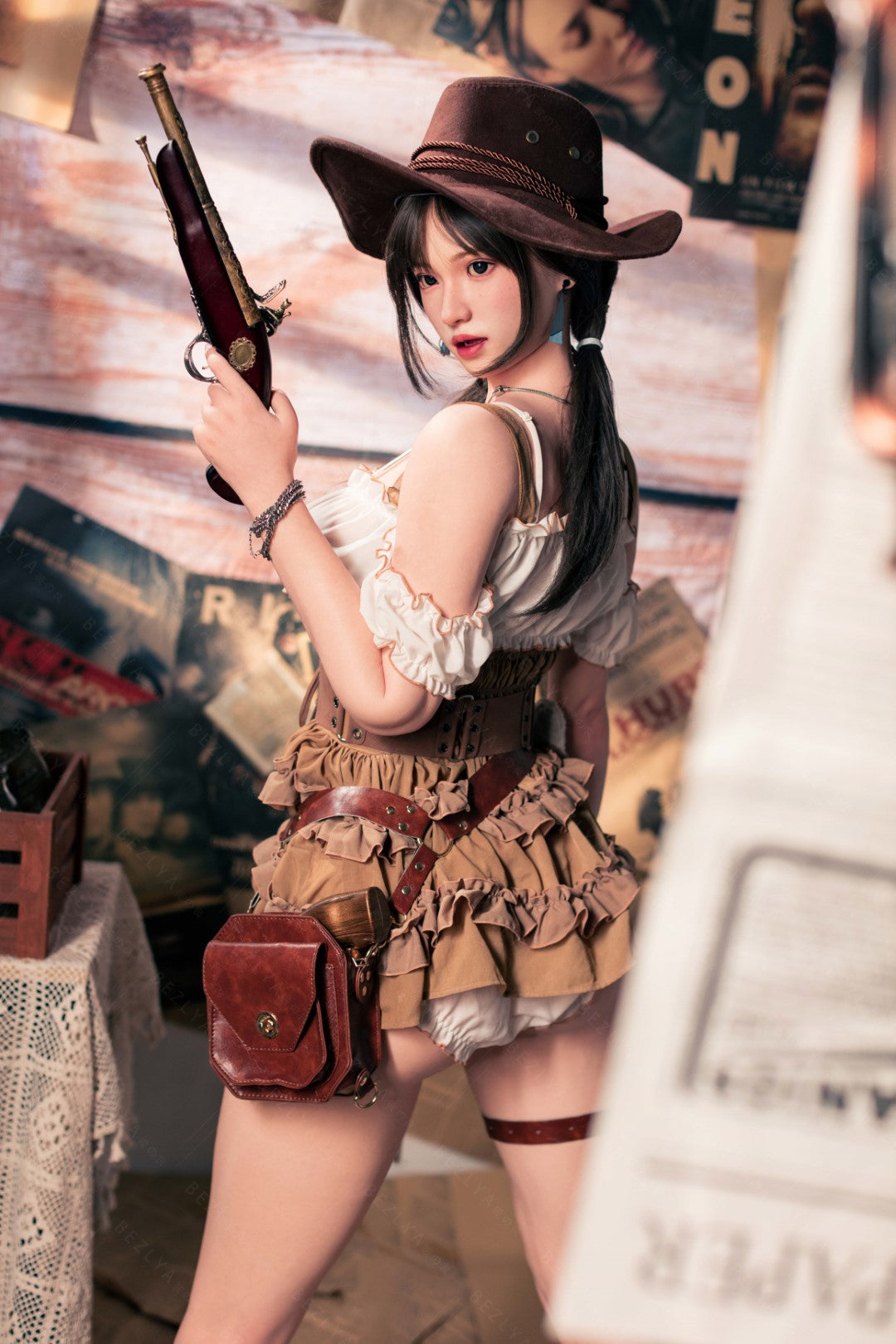 Helianthus sexdukke (Bezlya Doll 162 cm C-cup 2,2U silikone)