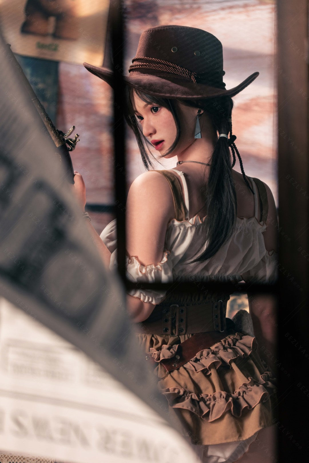 Helianthus sexdukke (Bezlya Doll 162 cm C-cup 2,2U silikone)