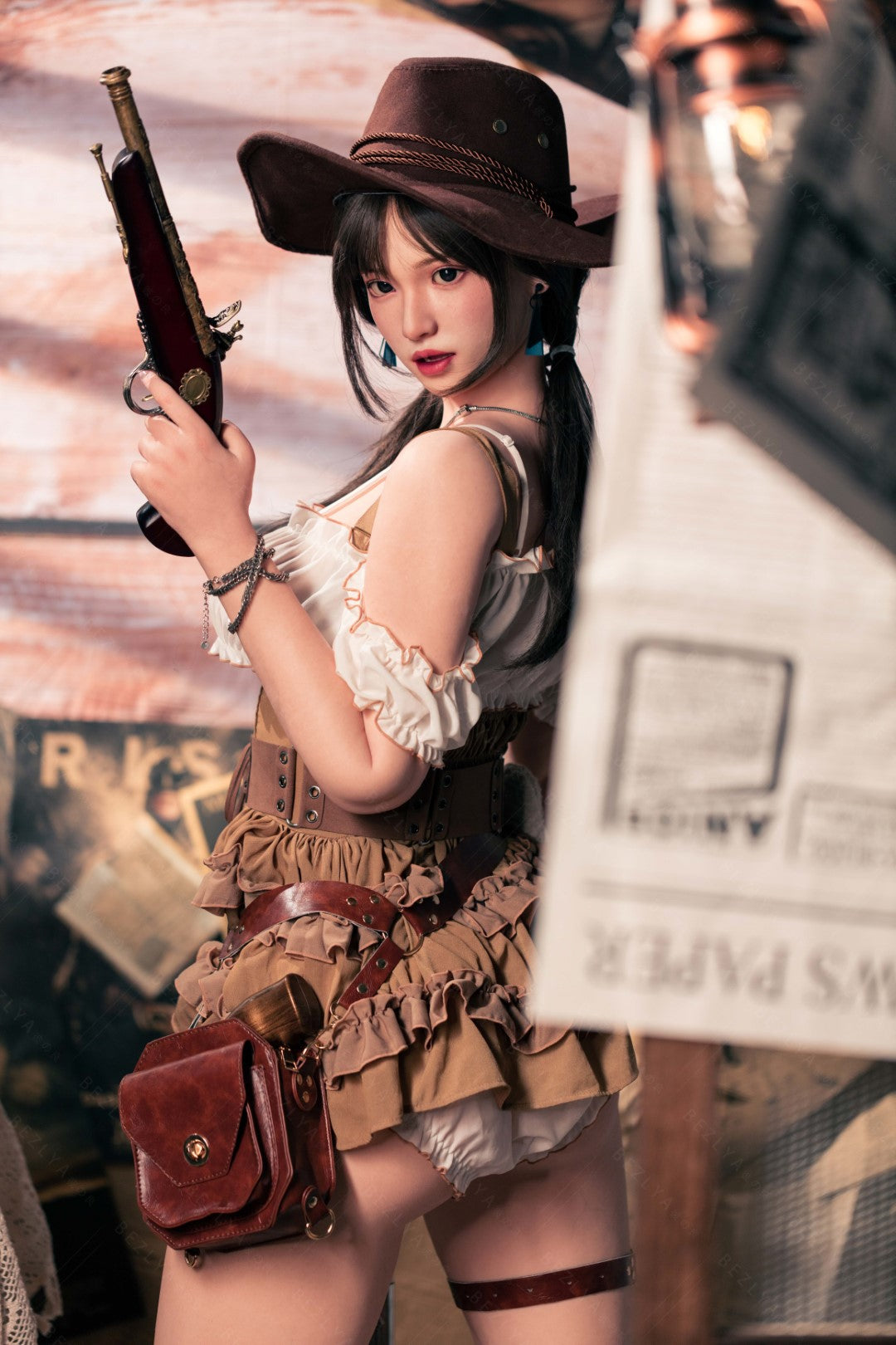 Helianthus sexdukke (Bezlya Doll 162 cm C-cup 2,2U silikone)