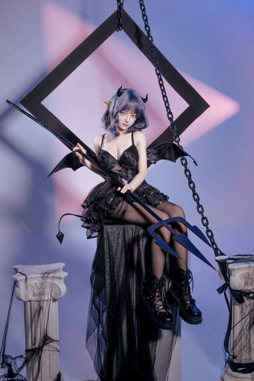 Campanula sexdukke (Bezlya Doll 149 cm D-cup 2.1 silikone)