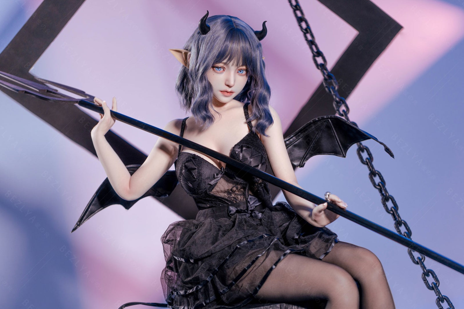 Campanula sexdukke (Bezlya Doll 149 cm D-cup 2.1 silikone)