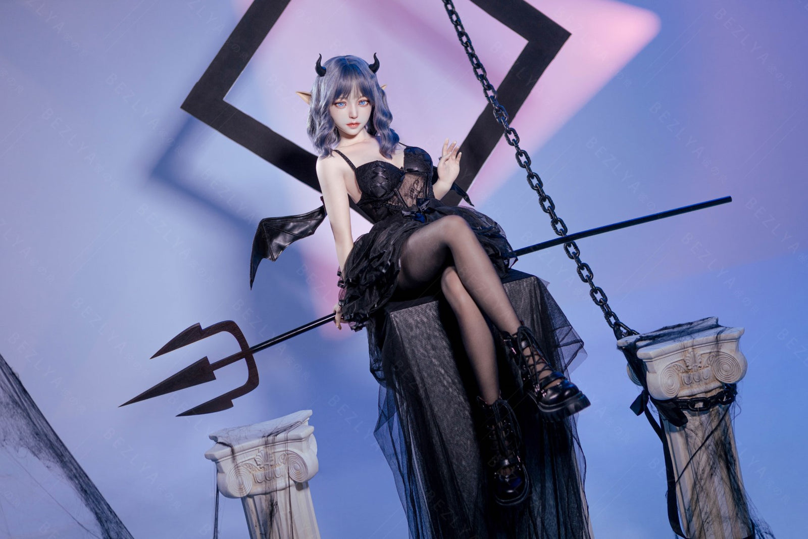 Campanula sexdukke (Bezlya Doll 149 cm D-cup 2.1 silikone)