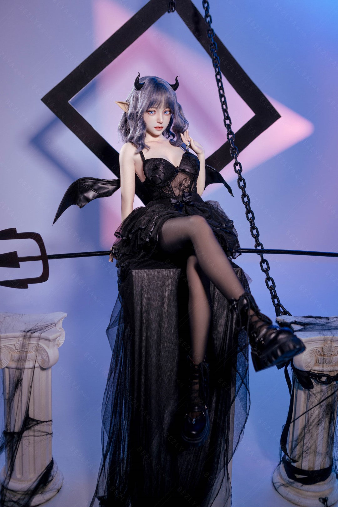 Campanula sexdukke (Bezlya Doll 149 cm D-cup 2.1 silikone)