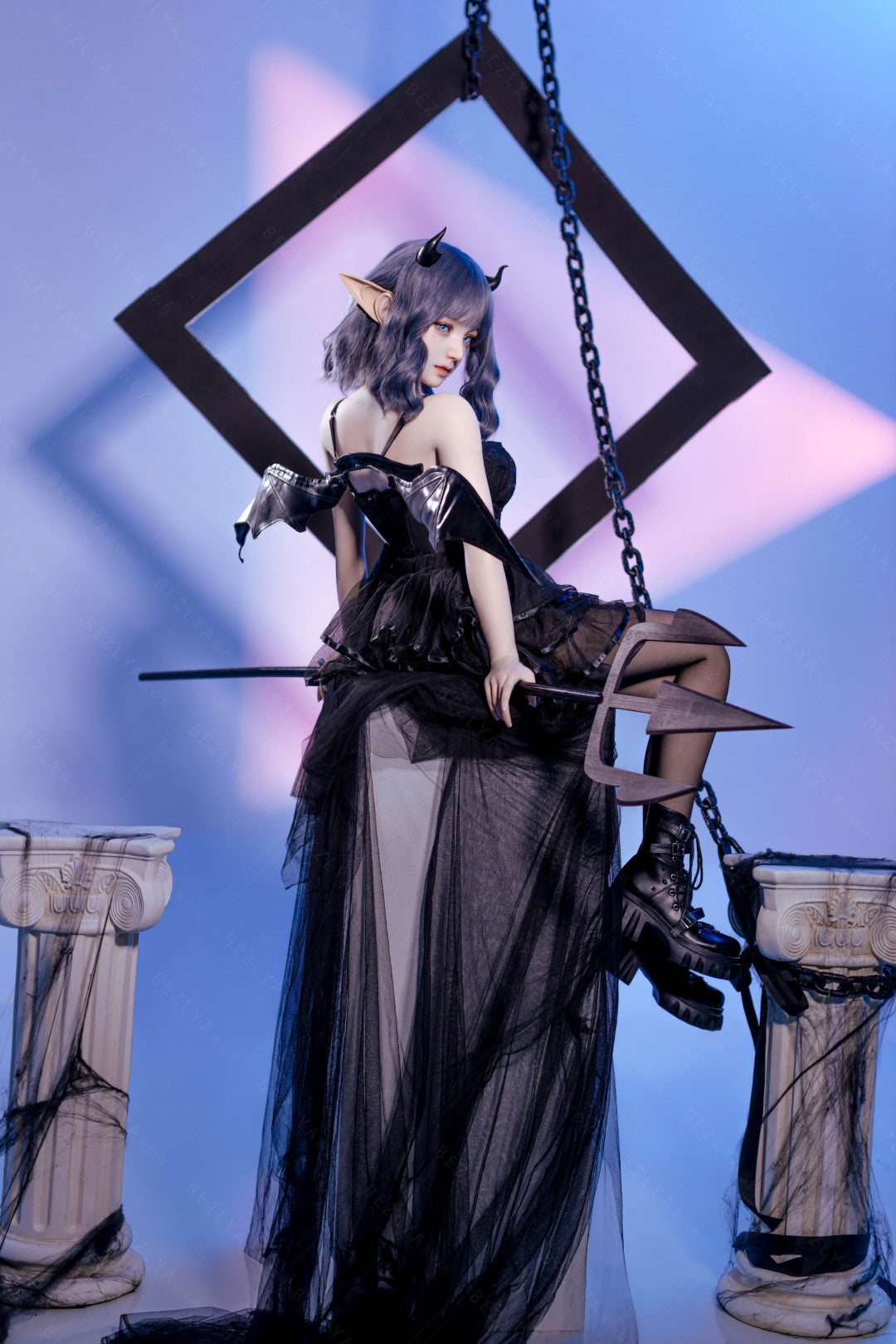 Campanula sexdukke (Bezlya Doll 149 cm D-cup 2.1 silikone)