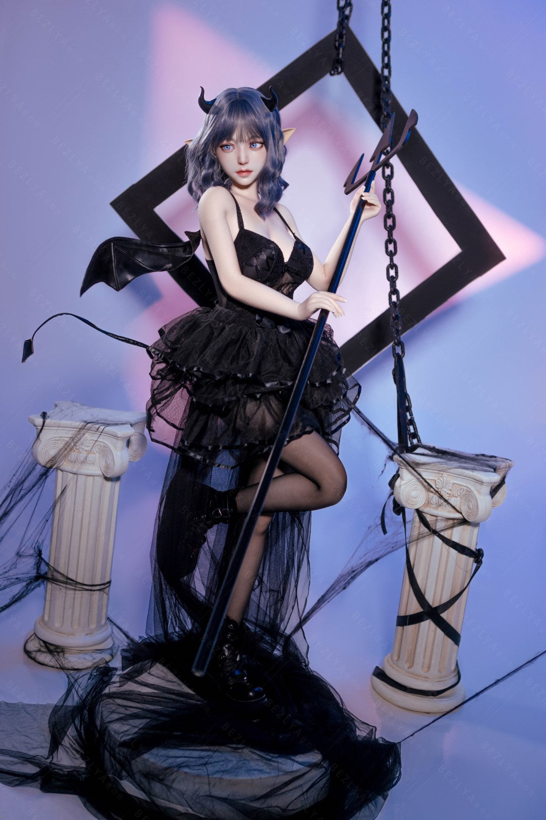 Campanula sexdukke (Bezlya Doll 149 cm D-cup 2.1 silikone)