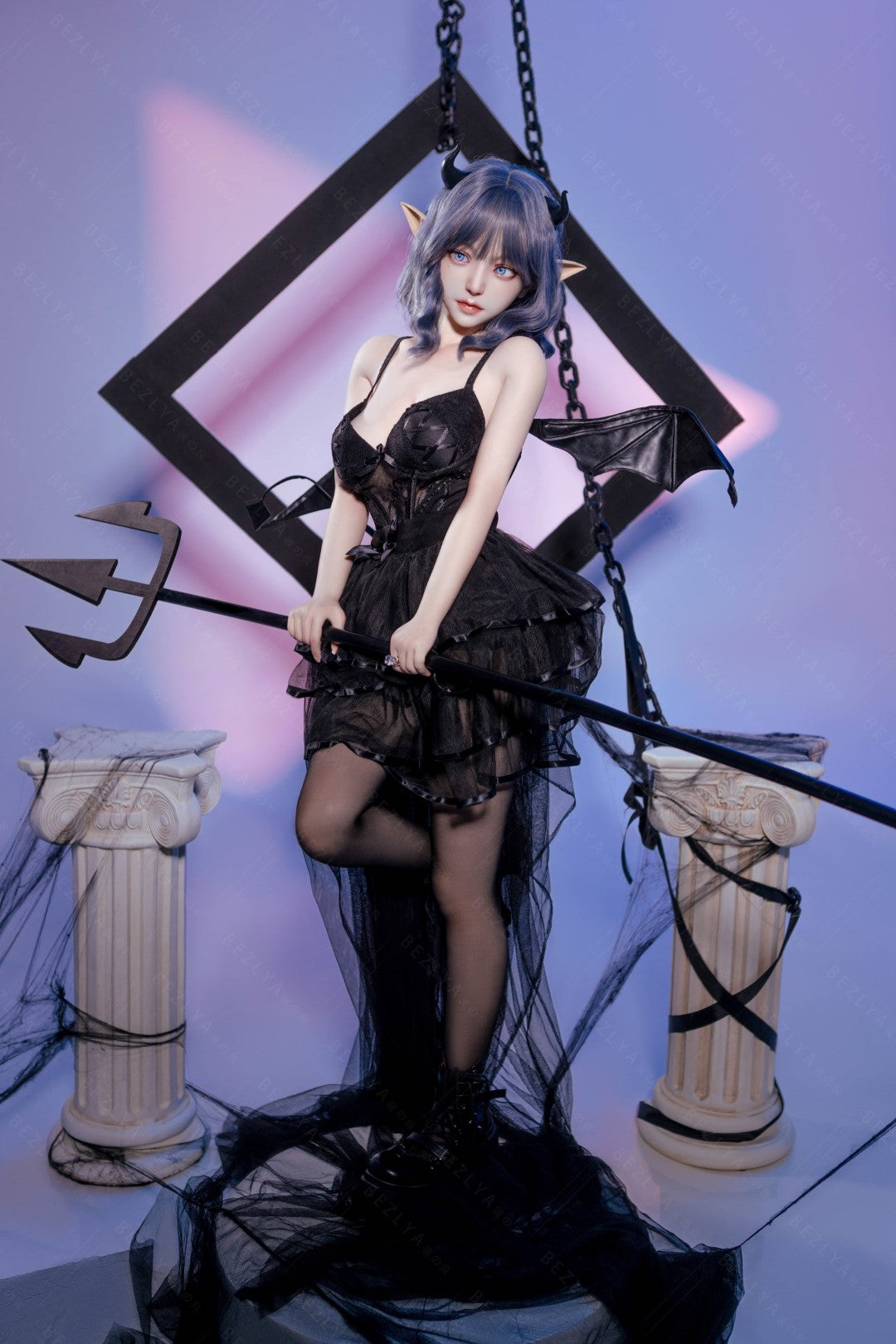 Campanula sexdukke (Bezlya Doll 149 cm D-cup 2.1 silikone)