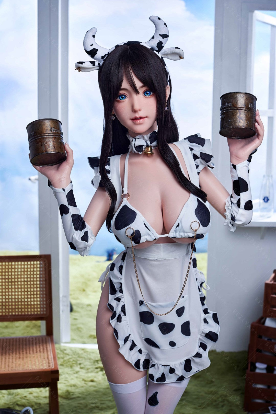 Pisum sexdukke (Bezlya Doll 145 cm F-cup 2.2CF silikone)