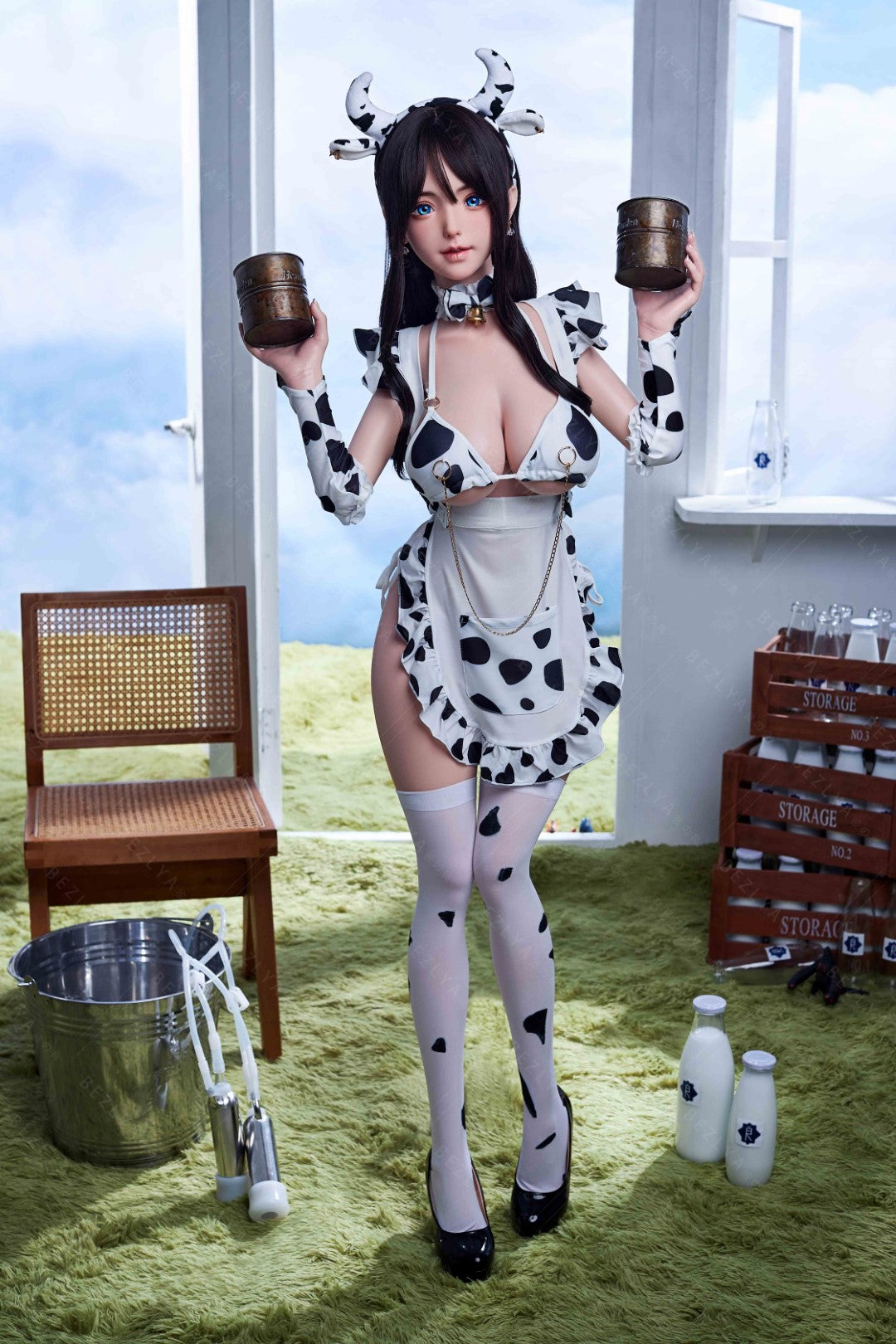 Pisum sexdukke (Bezlya Doll 145 cm F-cup 2.2CF silikone)