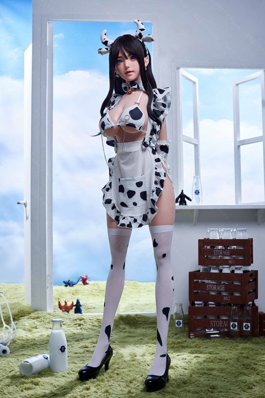 Pisum sexdukke (Bezlya Doll 145 cm F-cup 2.2CF silikone)