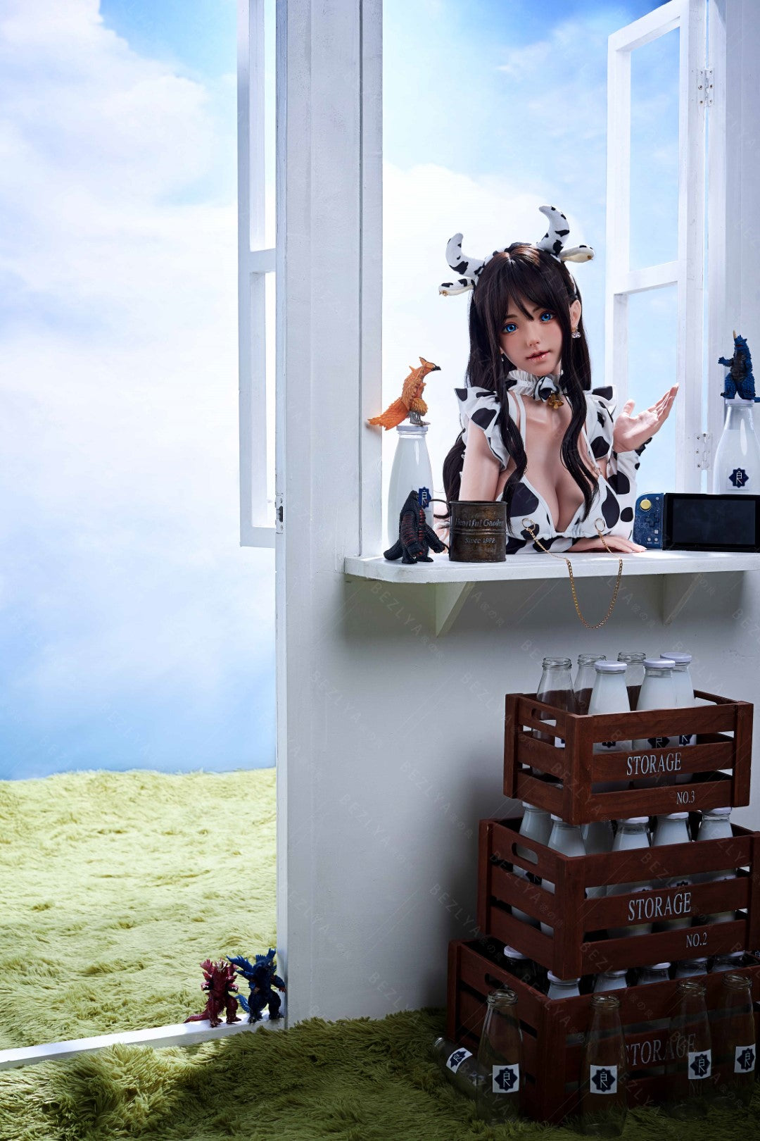 Pisum sexdukke (Bezlya Doll 145 cm F-cup 2.2CF silikone)