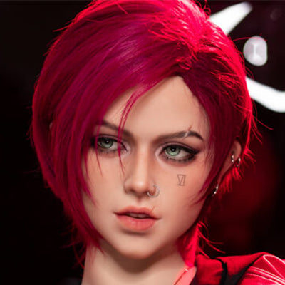 Ekstra hoved (FunWest Doll TPE original)