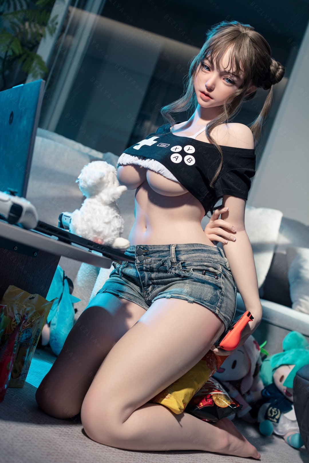 Campanula sexdukke (Bezlya Doll 155 cm E-cup 2.2CF silikone)