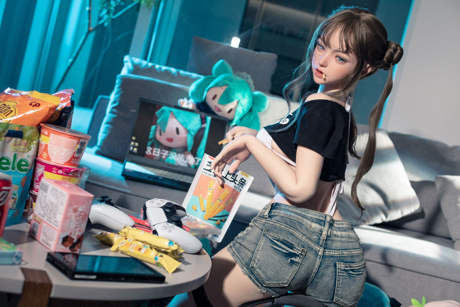 Campanula sexdukke (Bezlya Doll 155 cm E-cup 2.2CF silikone)