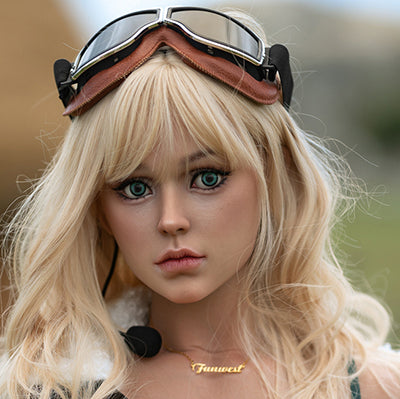 Ekstra hoved (FunWest Doll silikone Original)