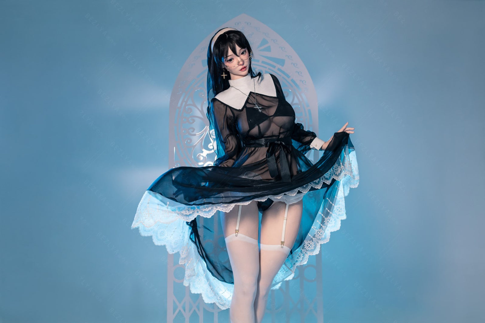 Albizia sexdukke (Bezlya Doll 168 cm F-cup 2,2U silikone)